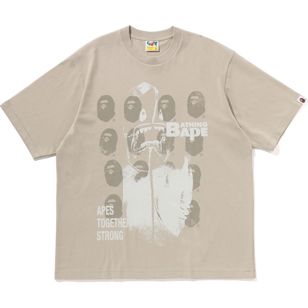Spray Print Multi Logo Relaxed Fit Tee Mens A bathing ape оригінал – Купити в Україні – боковий вид