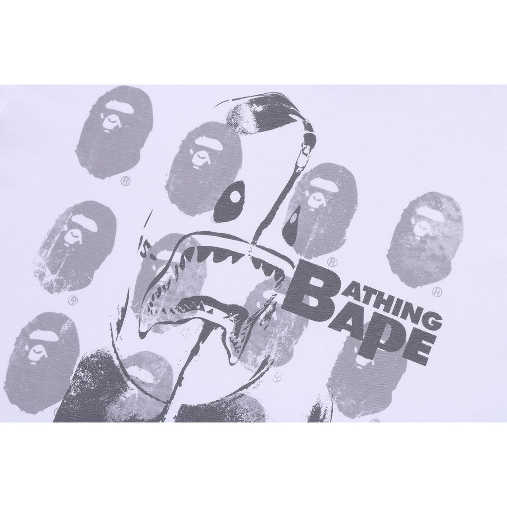 Spray Print Multi Logo Relaxed Fit Tee Mens A bathing ape оригінал – Купити в Україні – збільшений вид