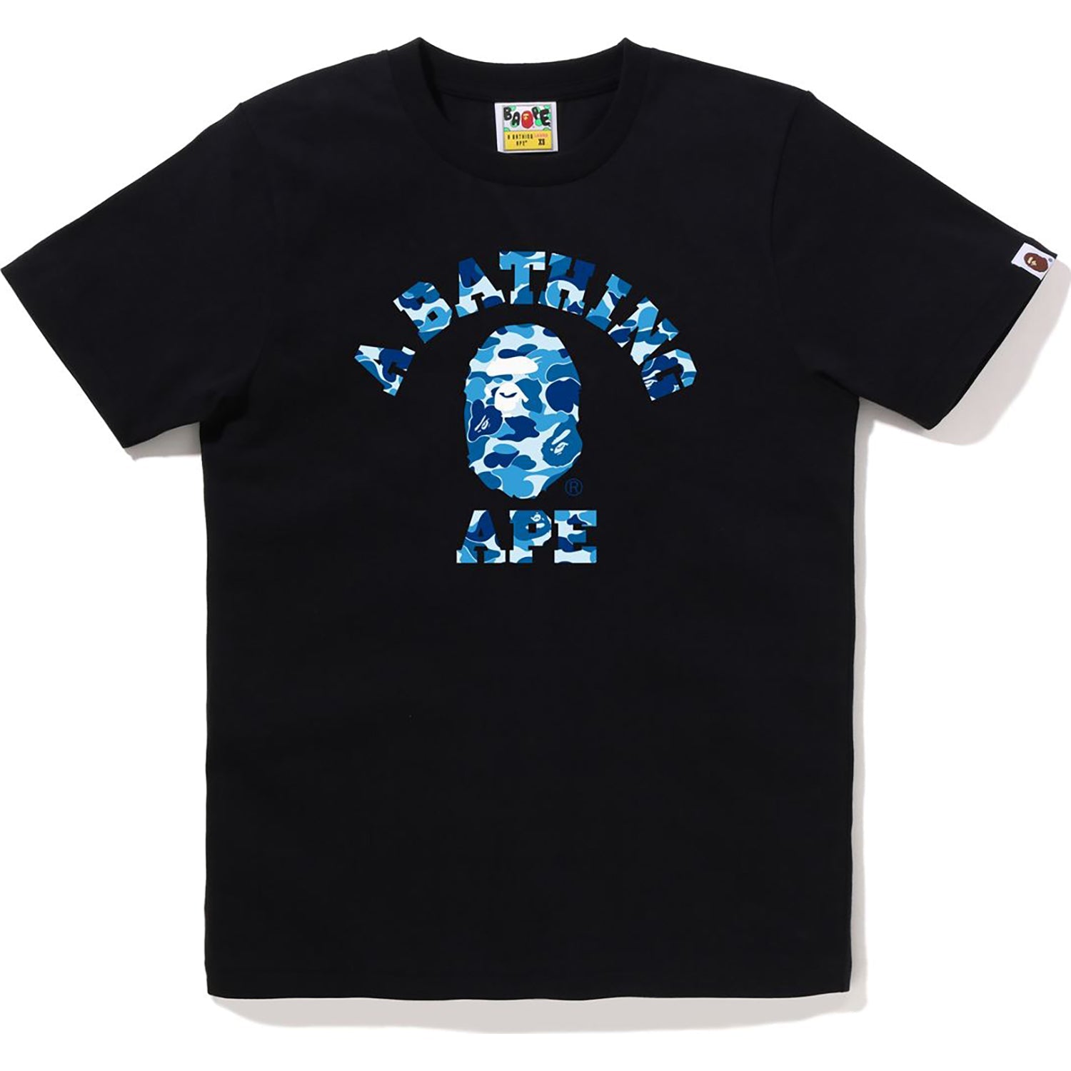 Оригінальна Abc Camo College Tee Ladies A bathing ape – вид ззаду