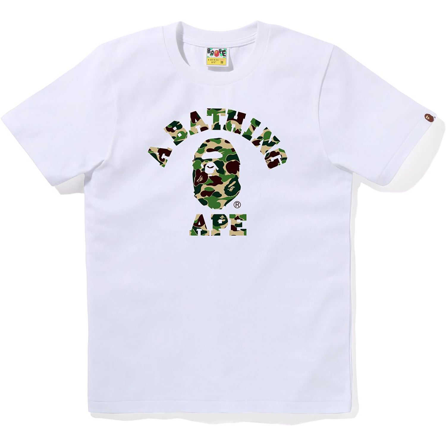 Оригінальна Abc Camo College Tee Ladies A bathing ape – збільшений вид