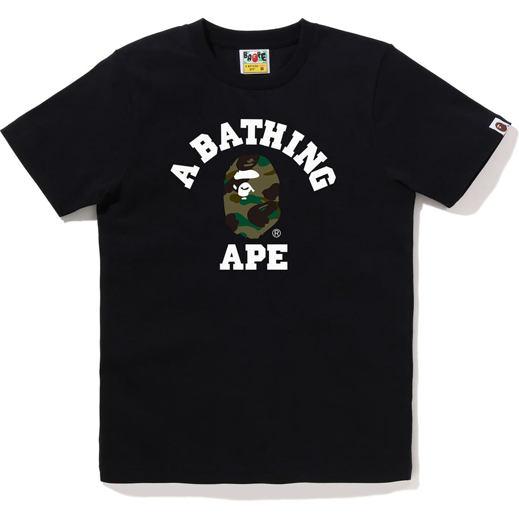 1st Camo College Tee Ladies A bathing ape – Гарантія оригінальності – вид ззаду