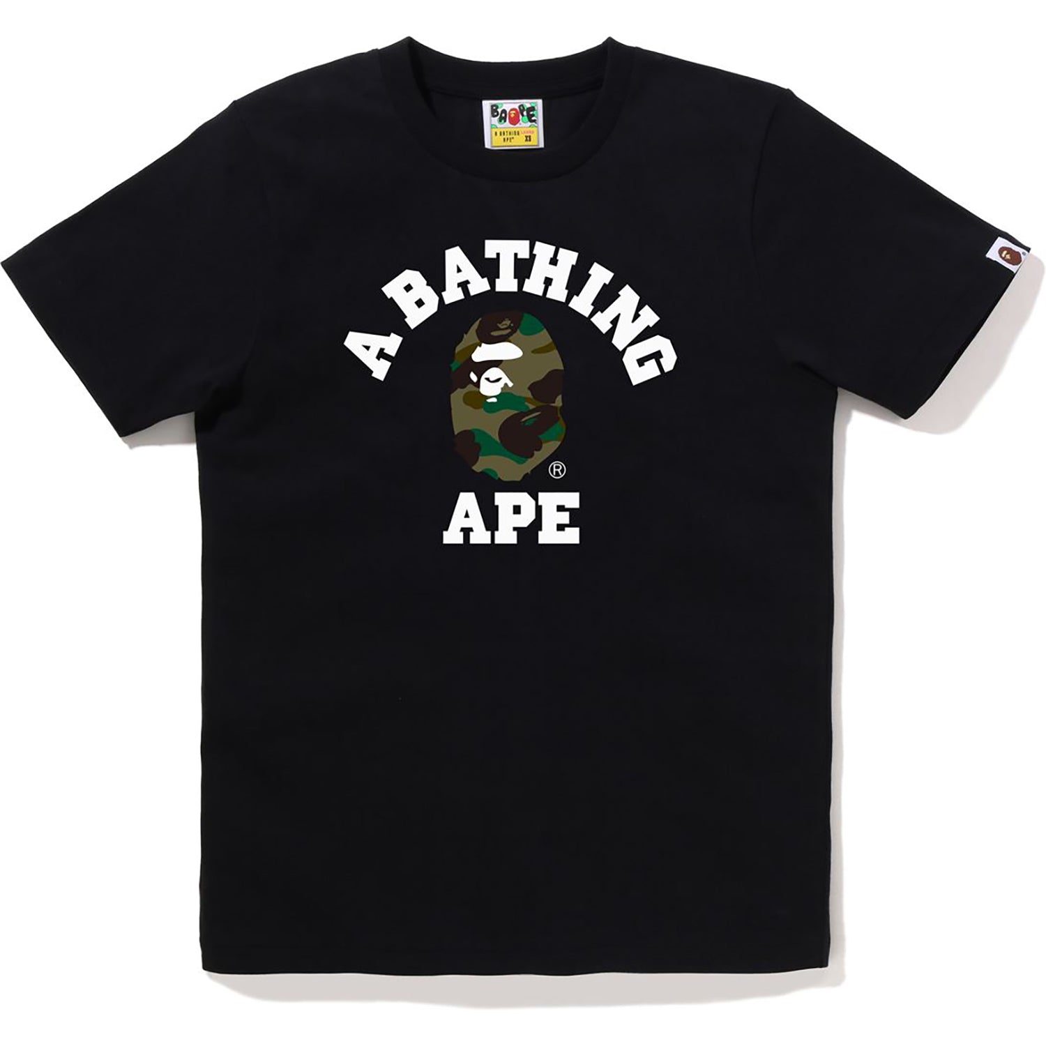 1st Camo College Tee Ladies A bathing ape – Гарантія оригінальності – вид ззаду