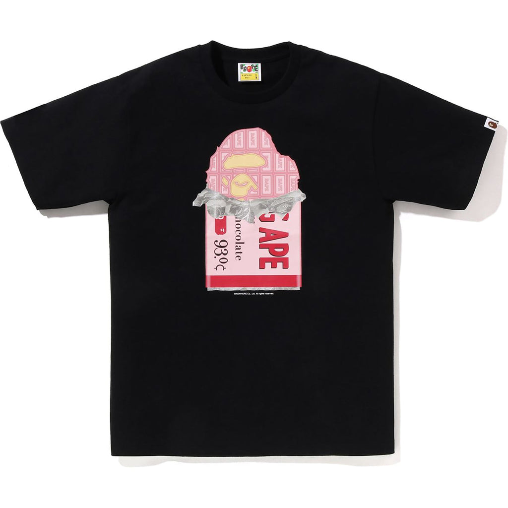 Chocolate Bar Ape Head Tee Mens A bathing ape – Гарантія оригінальності – боковий вид