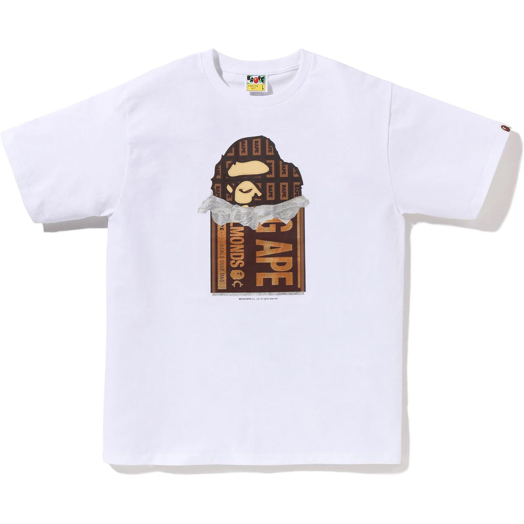 Chocolate Bar Ape Head Tee Mens A bathing ape – Гарантія оригінальності – вид ззаду