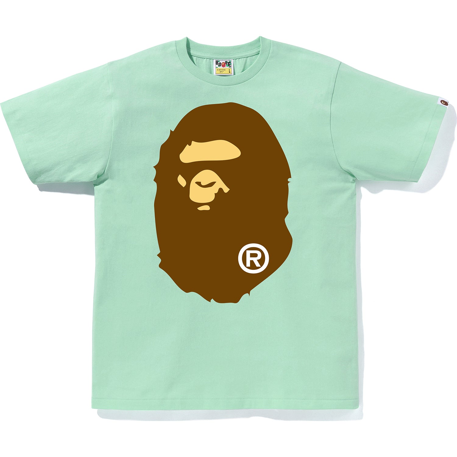 Big Ape Head Tee Mens A bathing ape – Гарантія оригінальності – детальний вид