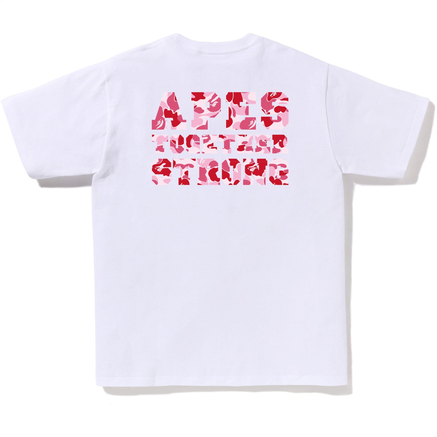 Оригінальна Abc Camo College Ats Tee Mens A bathing ape – вид ззаду