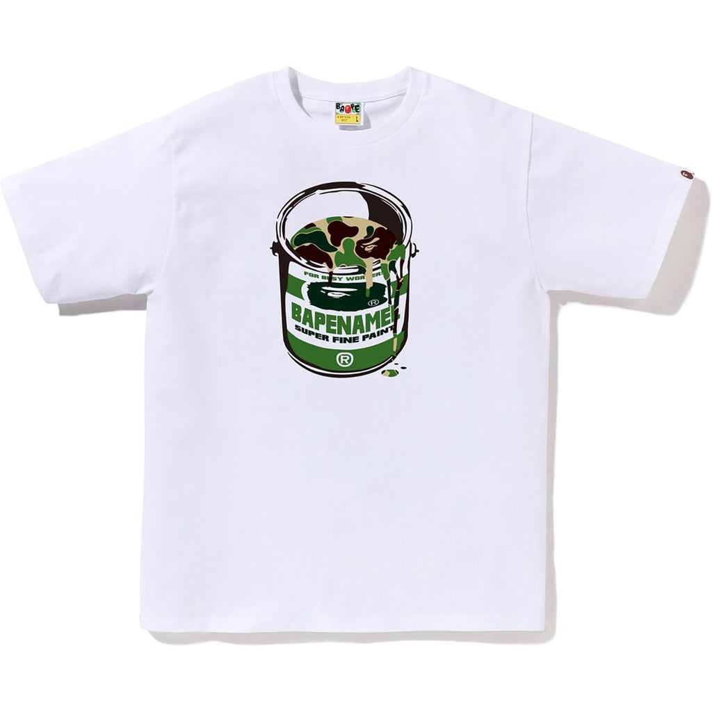 Оригінальна Abc Camo Paint Can Tee Mens A bathing ape – боковий вид