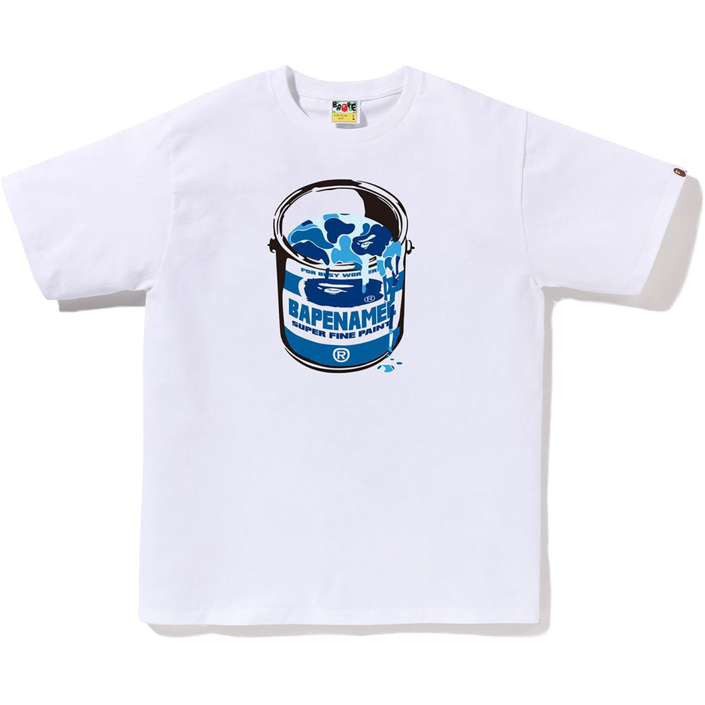 Оригінальна Abc Camo Paint Can Tee Mens A bathing ape – вид ззаду