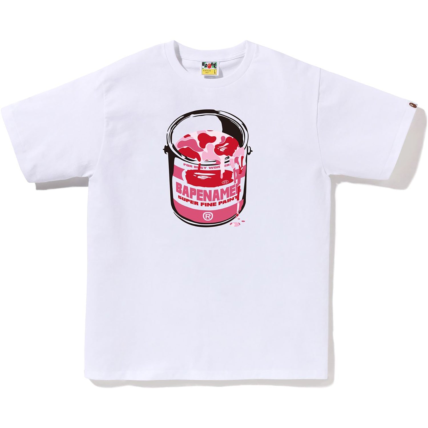 Оригінальна Abc Camo Paint Can Tee Mens A bathing ape – детальний вид
