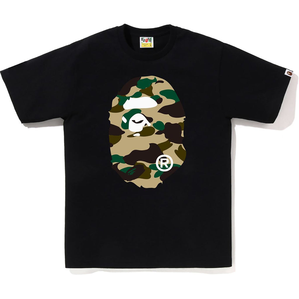 Оригінальна 1st Camo Big Ape Head Tee Mens A bathing ape – боковий вид