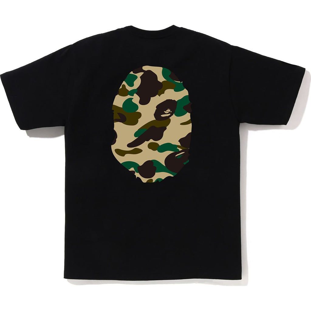 Оригінальна 1st Camo Big Ape Head Tee Mens A bathing ape – вид ззаду