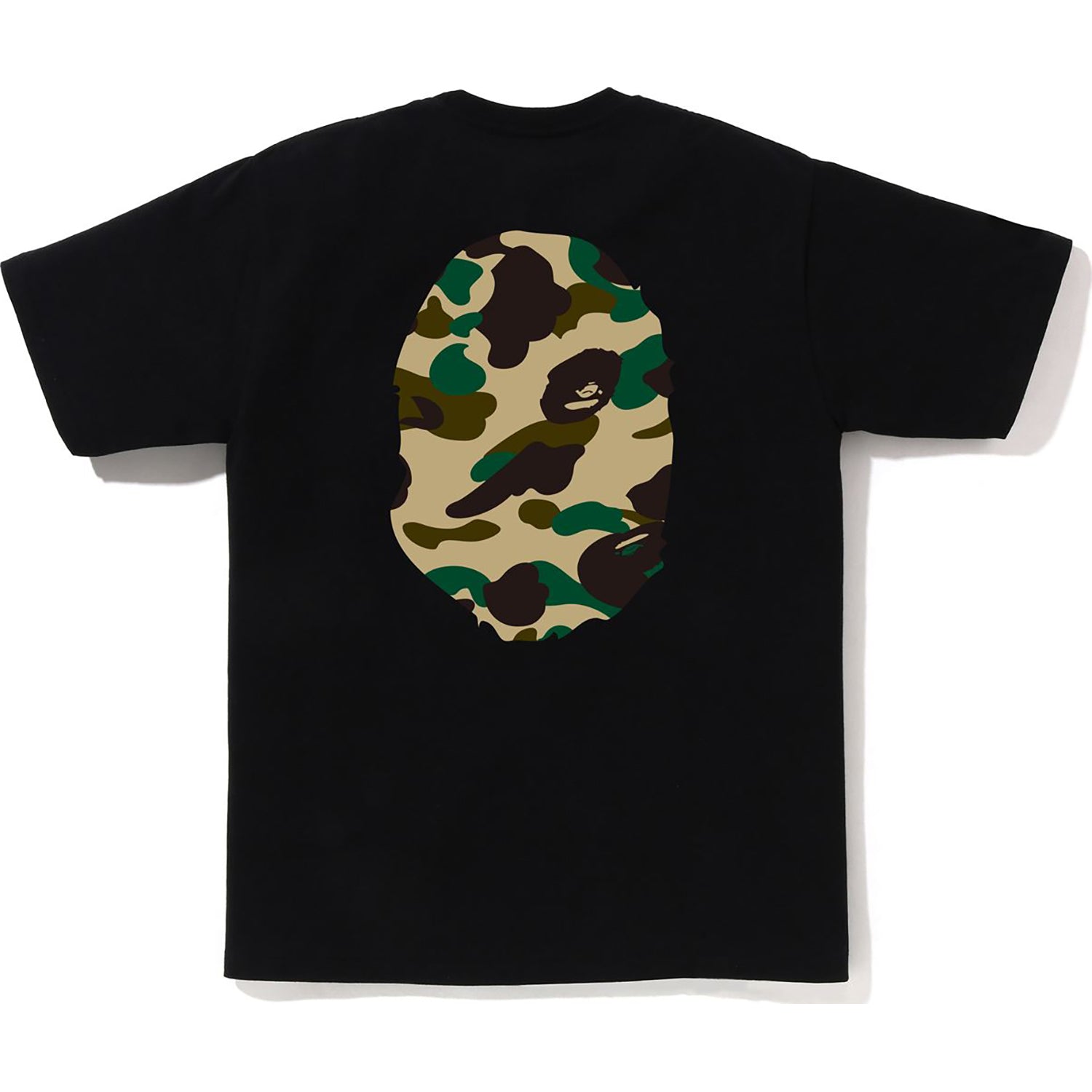 Оригінальна 1st Camo Big Ape Head Tee Mens A bathing ape – вид ззаду