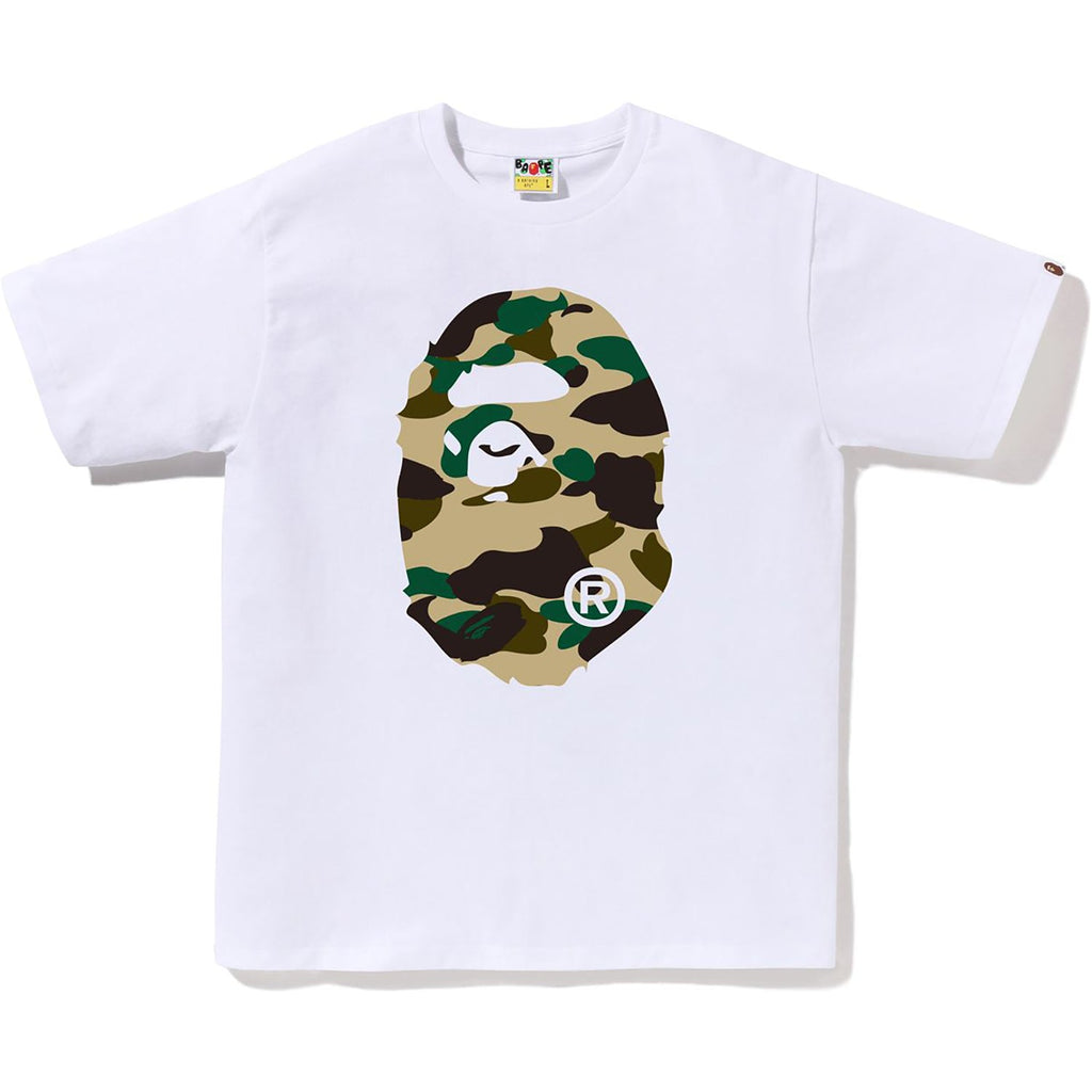 Оригінальна 1st Camo Big Ape Head Tee Mens A bathing ape – детальний вид