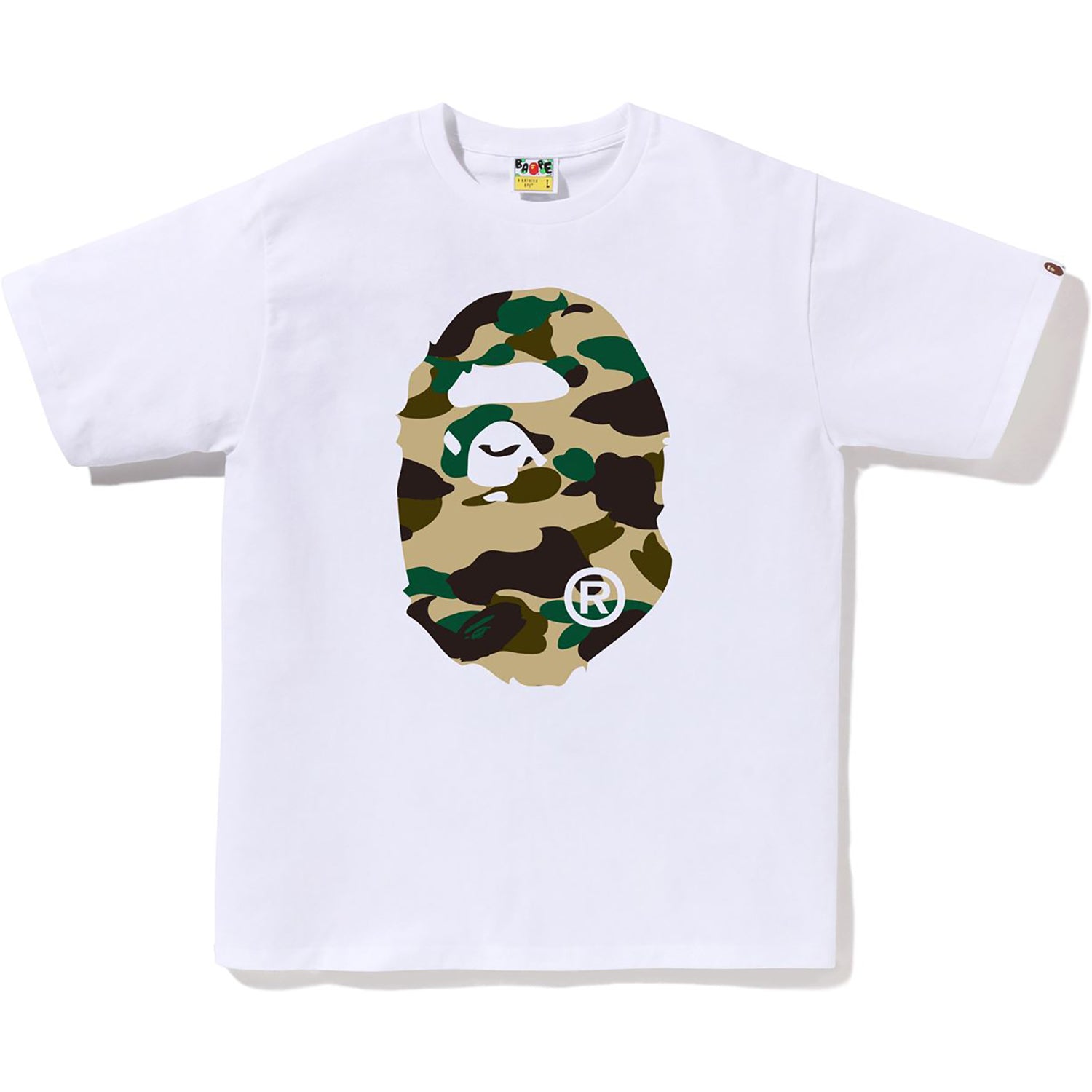 Оригінальна 1st Camo Big Ape Head Tee Mens A bathing ape – детальний вид