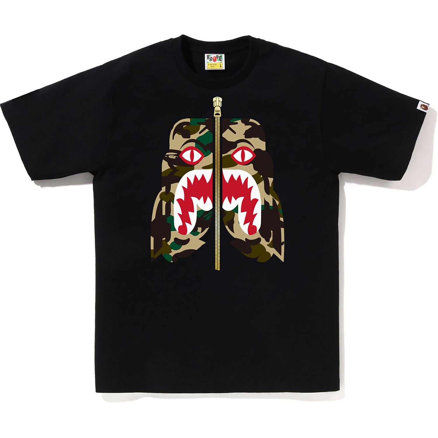 Оригінальна 1st Camo Tiger Tee Mens A bathing ape – боковий вид