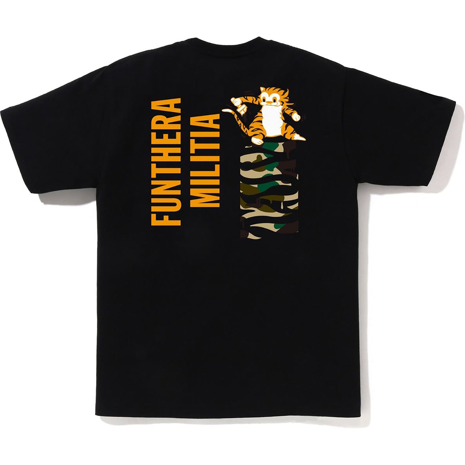 Оригінальна 1st Camo Tiger Tee Mens A bathing ape – вид ззаду