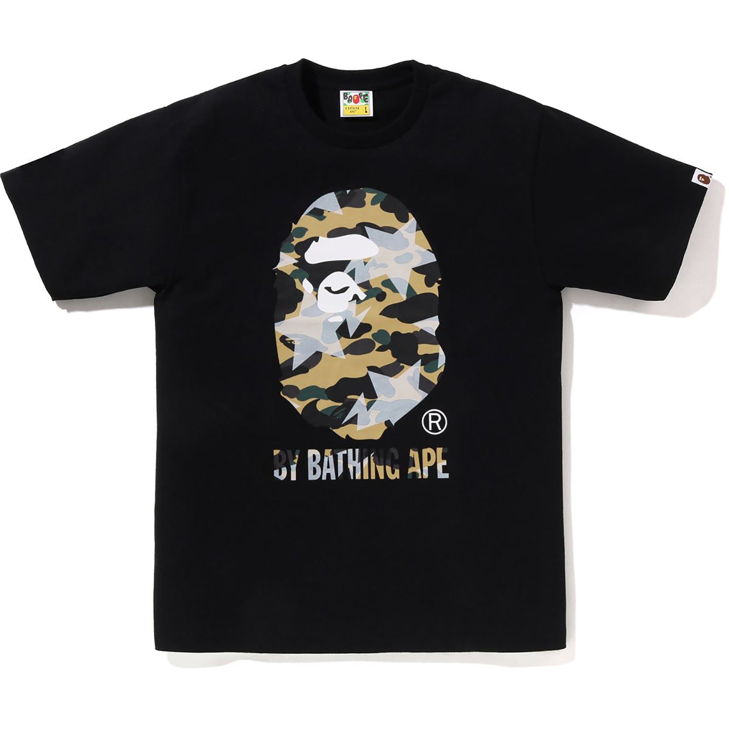 Оригінальна Sta Over Print 1st Camo By Bathing Ape Tee Mens A bathing ape – боковий вид