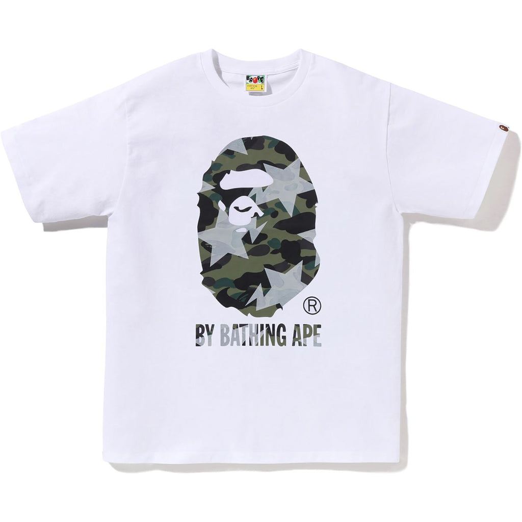 Оригінальна Sta Over Print 1st Camo By Bathing Ape Tee Mens A bathing ape – вид ззаду