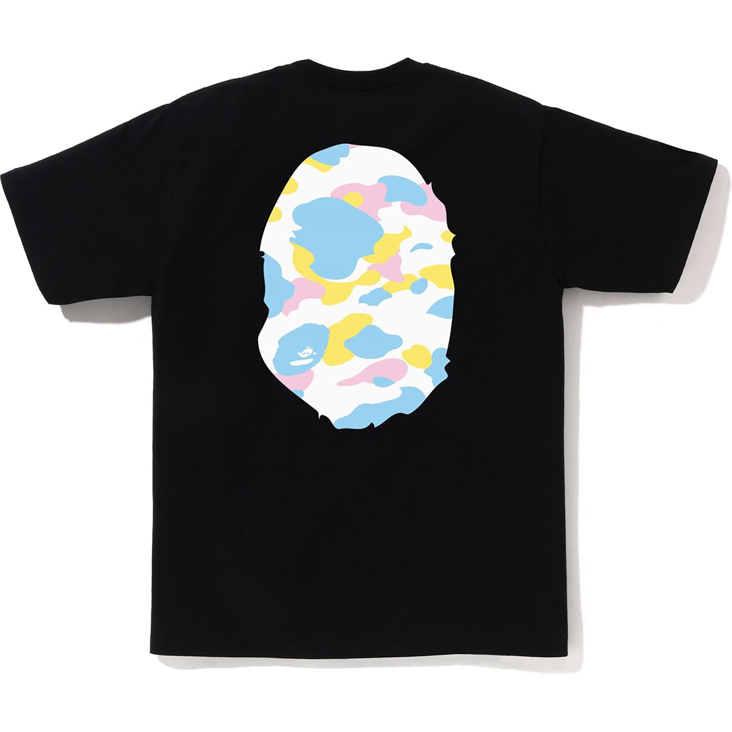 New Multi Camo Big Ape Head Tee Mens A bathing ape – Гарантія оригінальності – вид ззаду