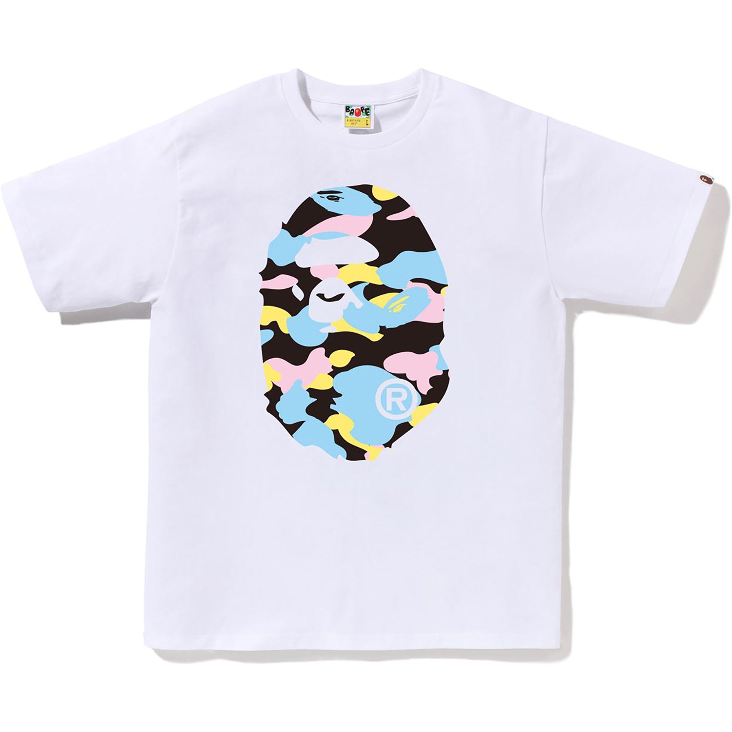 New Multi Camo Big Ape Head Tee Mens A bathing ape – Гарантія оригінальності – детальний вид