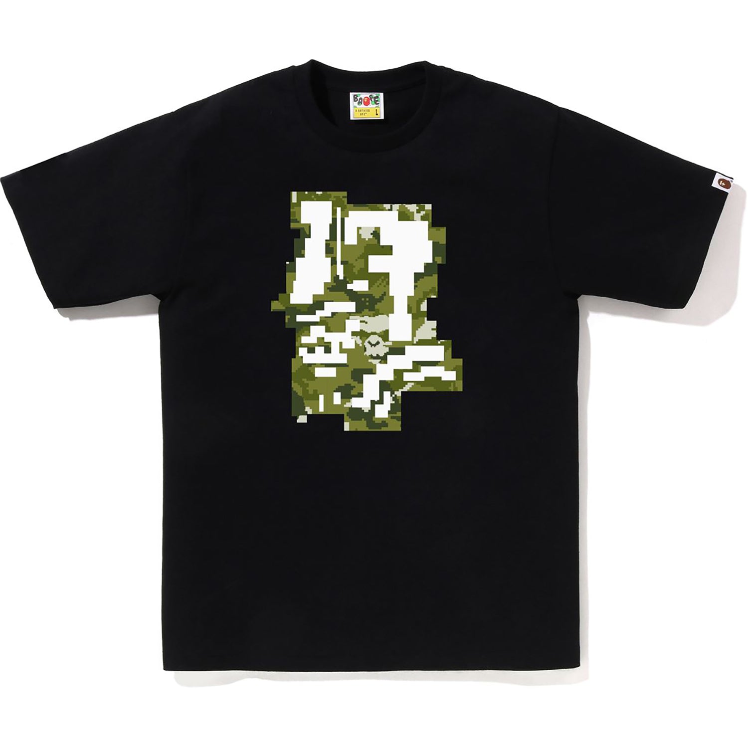 Multi Pixel Camo Digital General Tee Mens A bathing ape оригінал – Купити в Україні – боковий вид