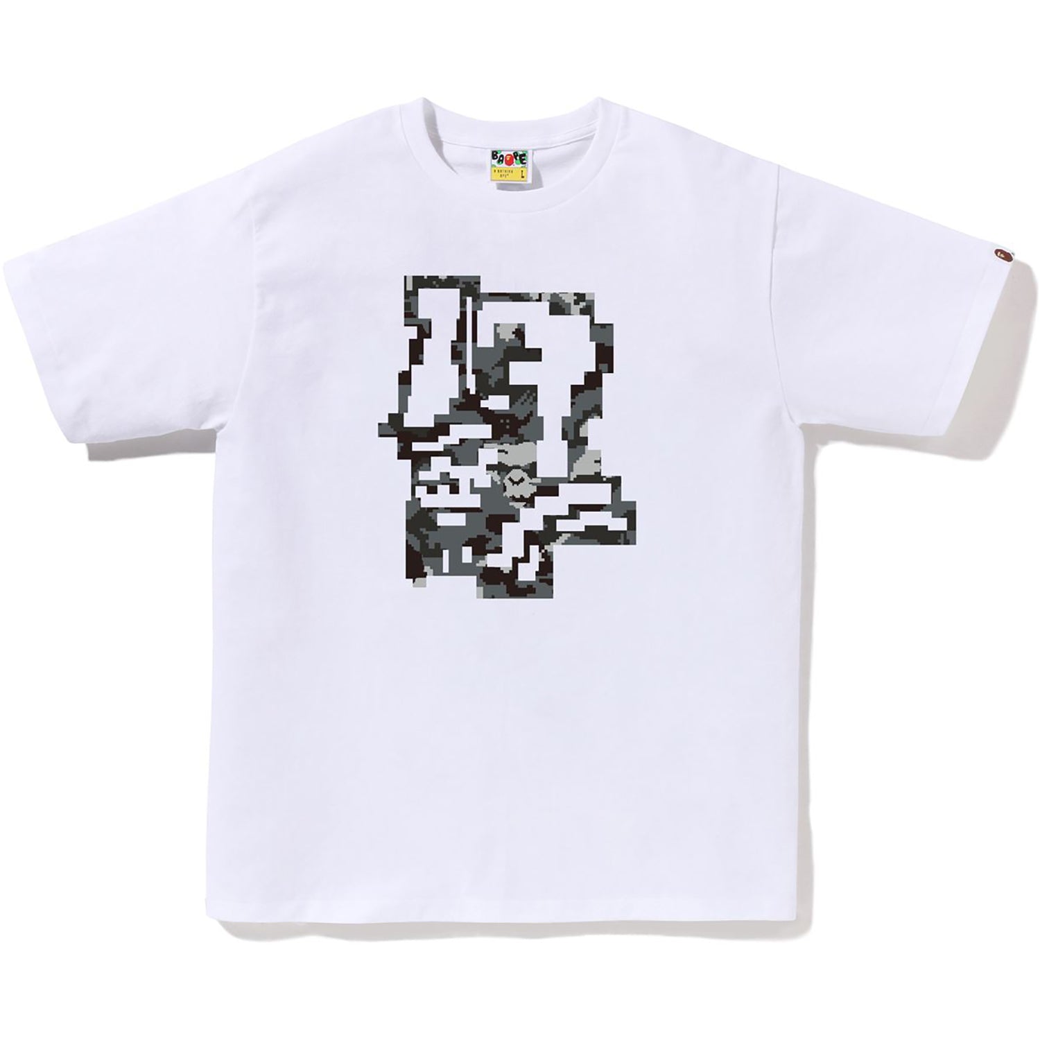 Multi Pixel Camo Digital General Tee Mens A bathing ape оригінал – Купити в Україні – вид ззаду