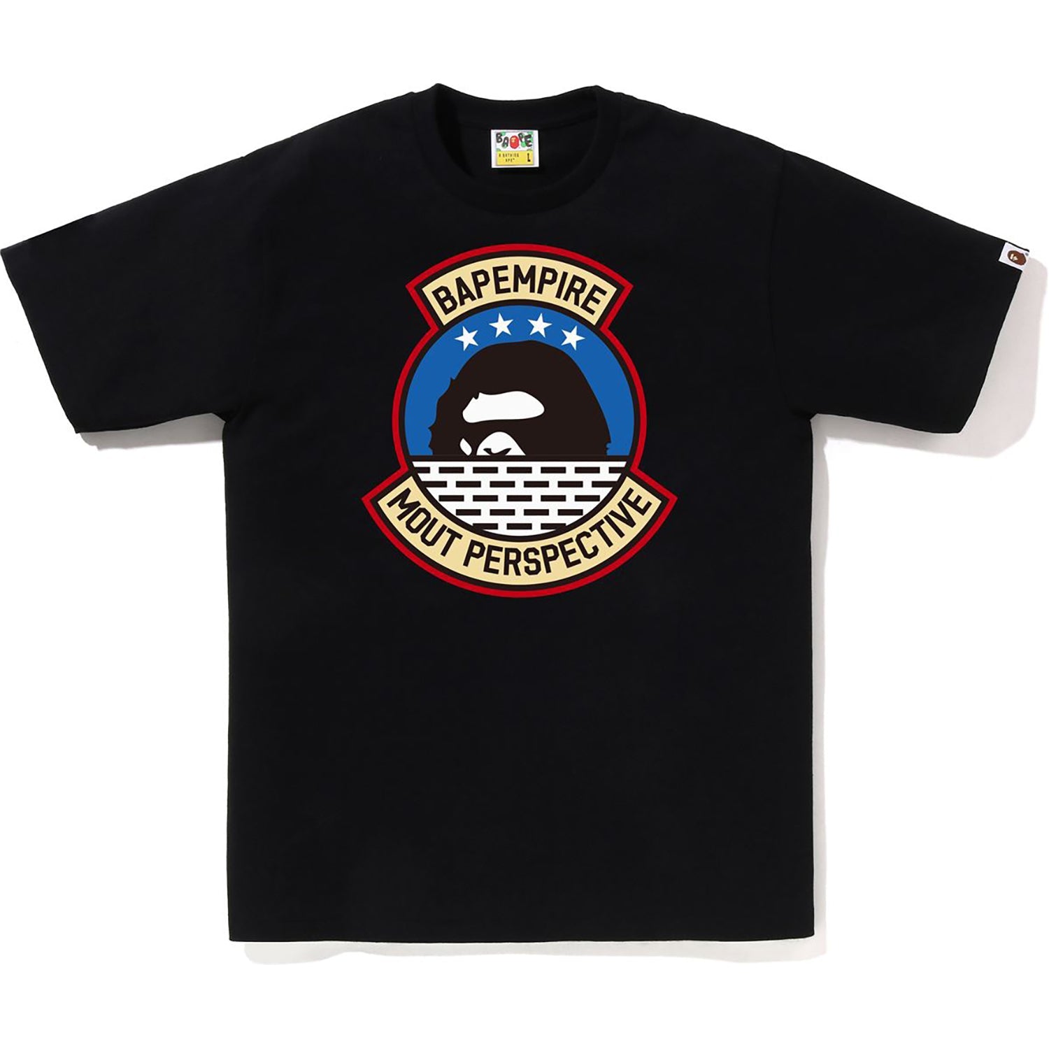 Bapempire Logo Tee Mens A bathing ape – Гарантія оригінальності – боковий вид