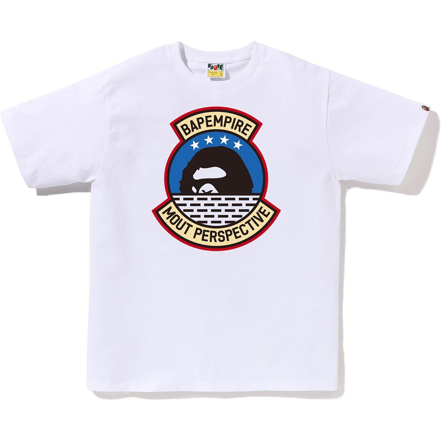 Bapempire Logo Tee Mens A bathing ape – Гарантія оригінальності – вид ззаду
