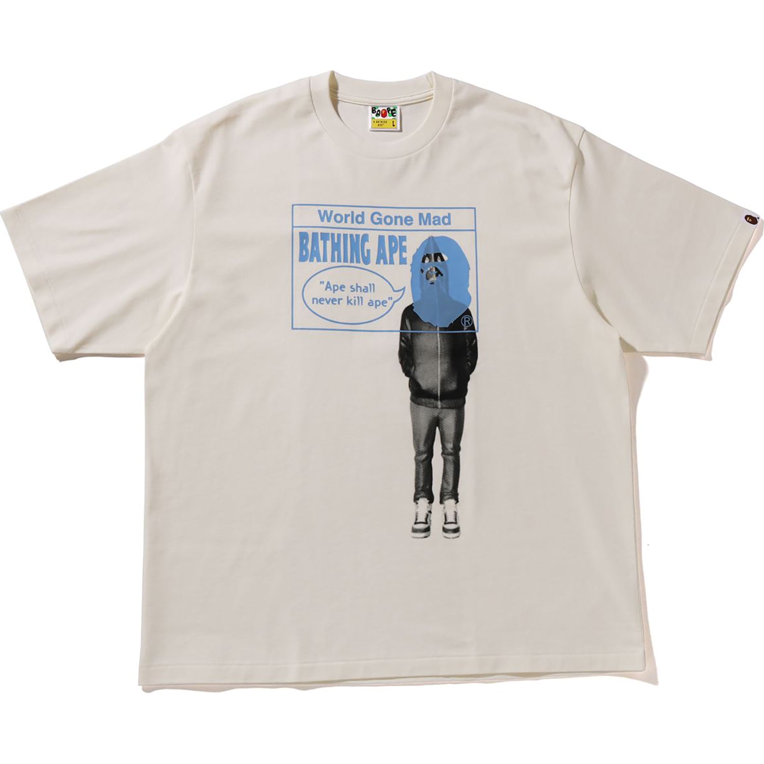 Оригінальна Shark Seijin Relaxed Fit Tee Mens A bathing ape – збільшений вид
