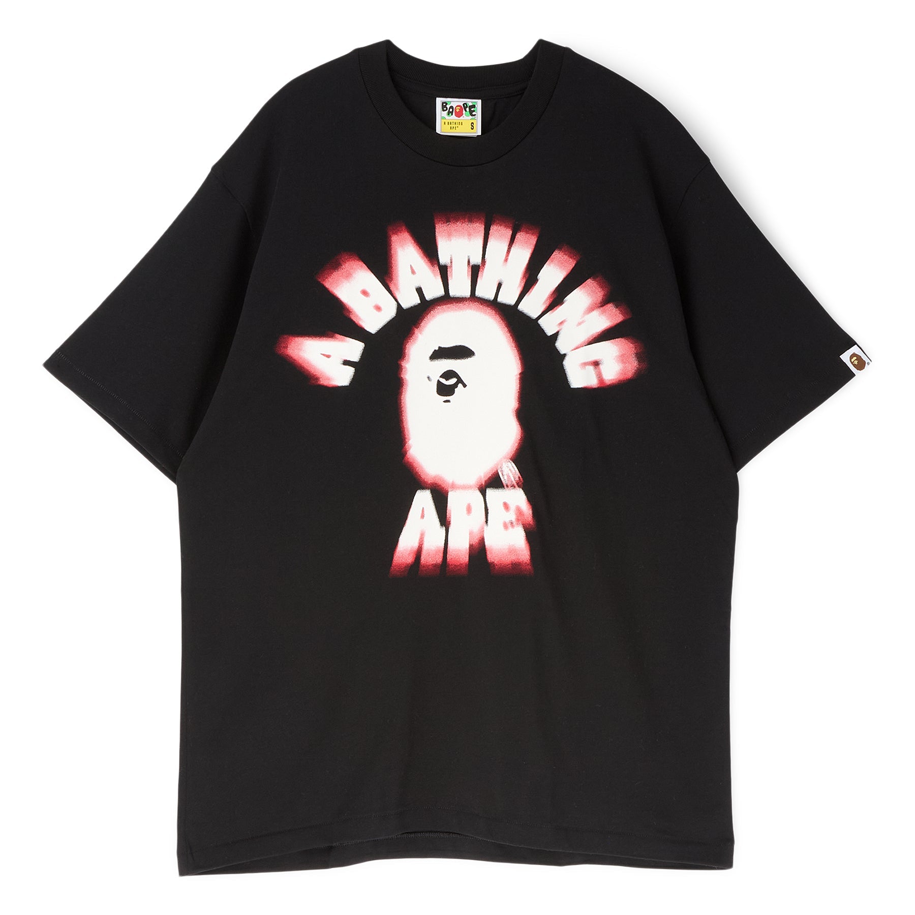 Оригінальна Spray College Relaxed Fit Tee M A bathing ape – боковий вид