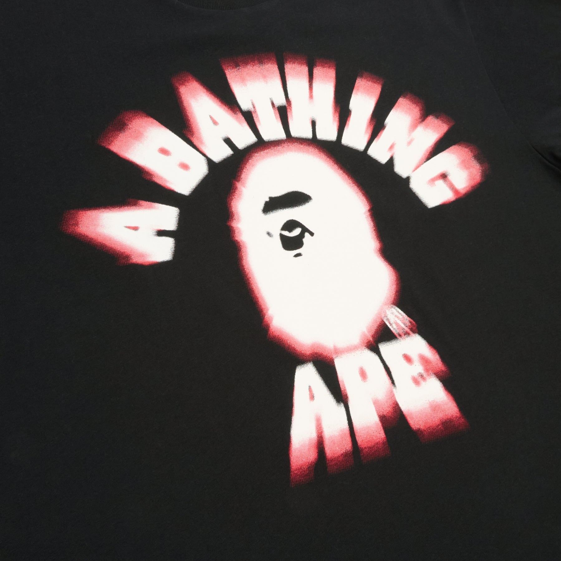 Оригінальна Spray College Relaxed Fit Tee M A bathing ape – збільшений вид