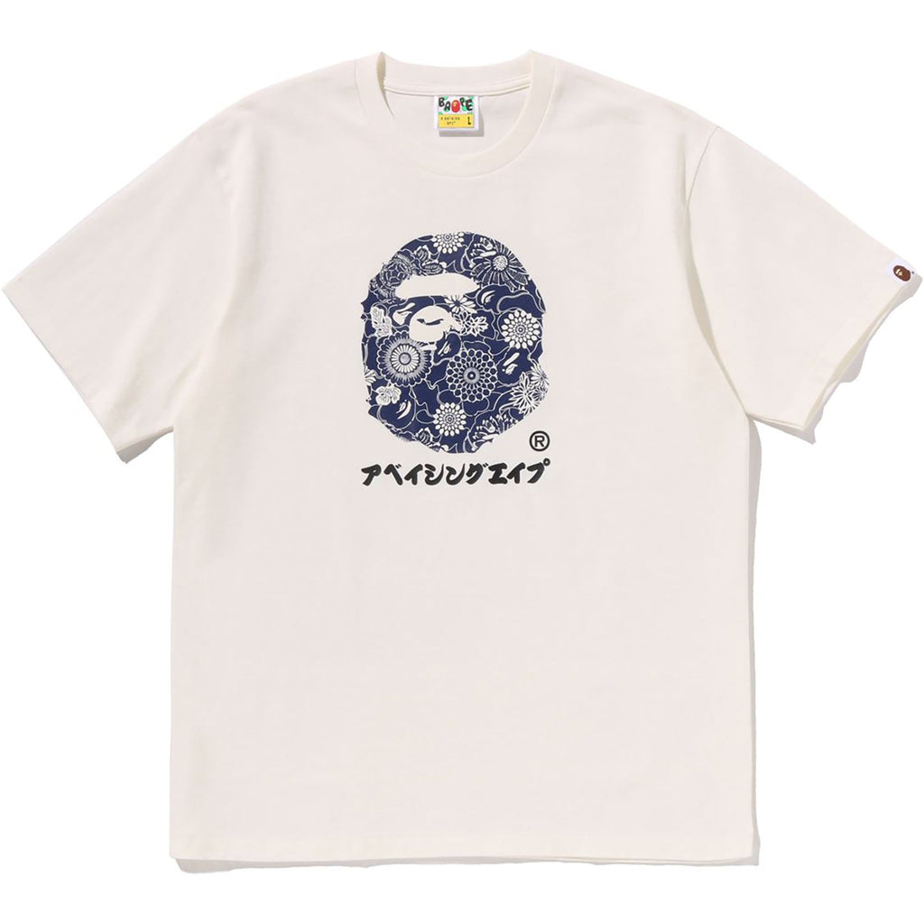 Japanese Indigo Art Camo By Bathing Ape Tee Mens A bathing ape оригінал – Купити в Україні – боковий вид