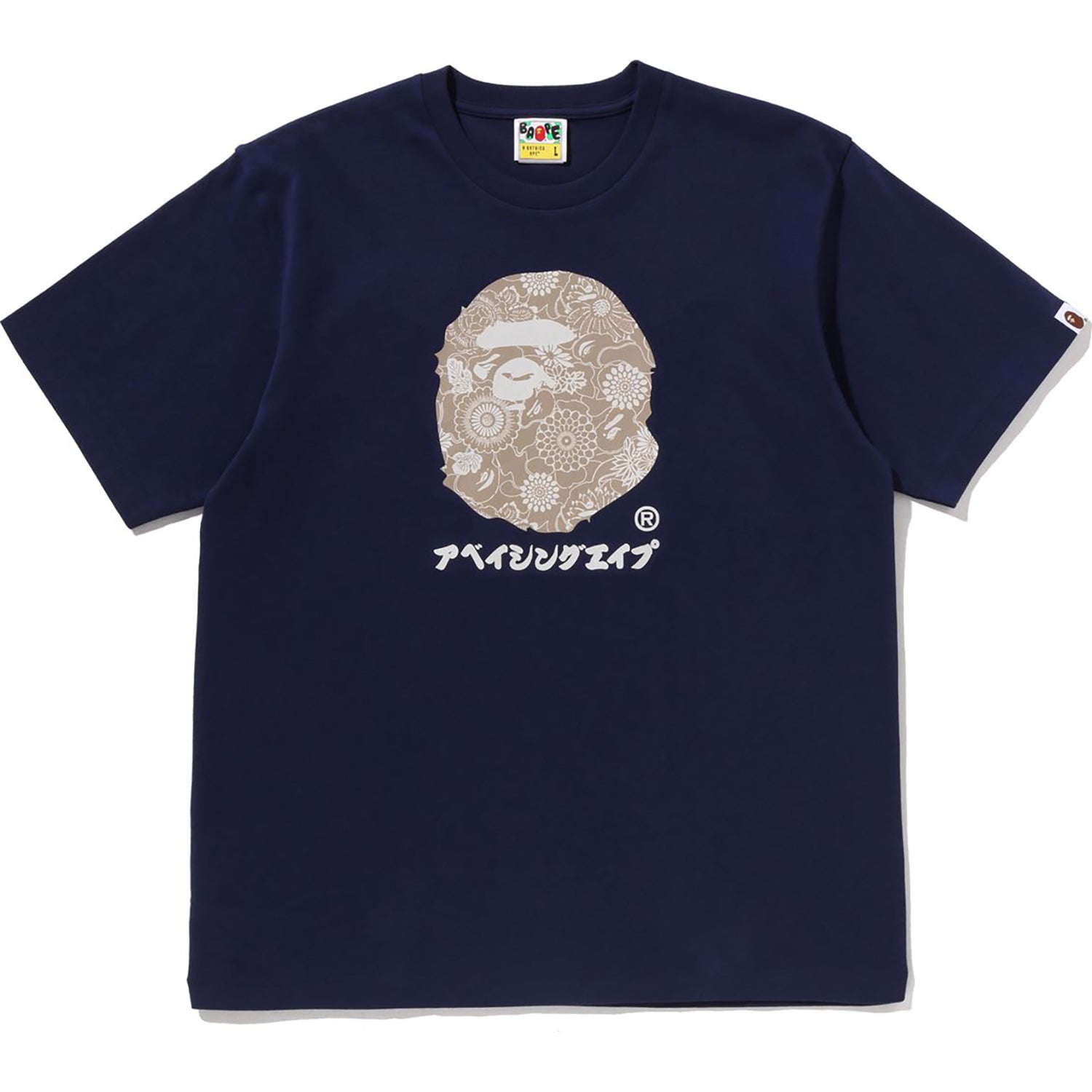 Japanese Indigo Art Camo By Bathing Ape Tee Mens A bathing ape оригінал – Купити в Україні – збільшений вид