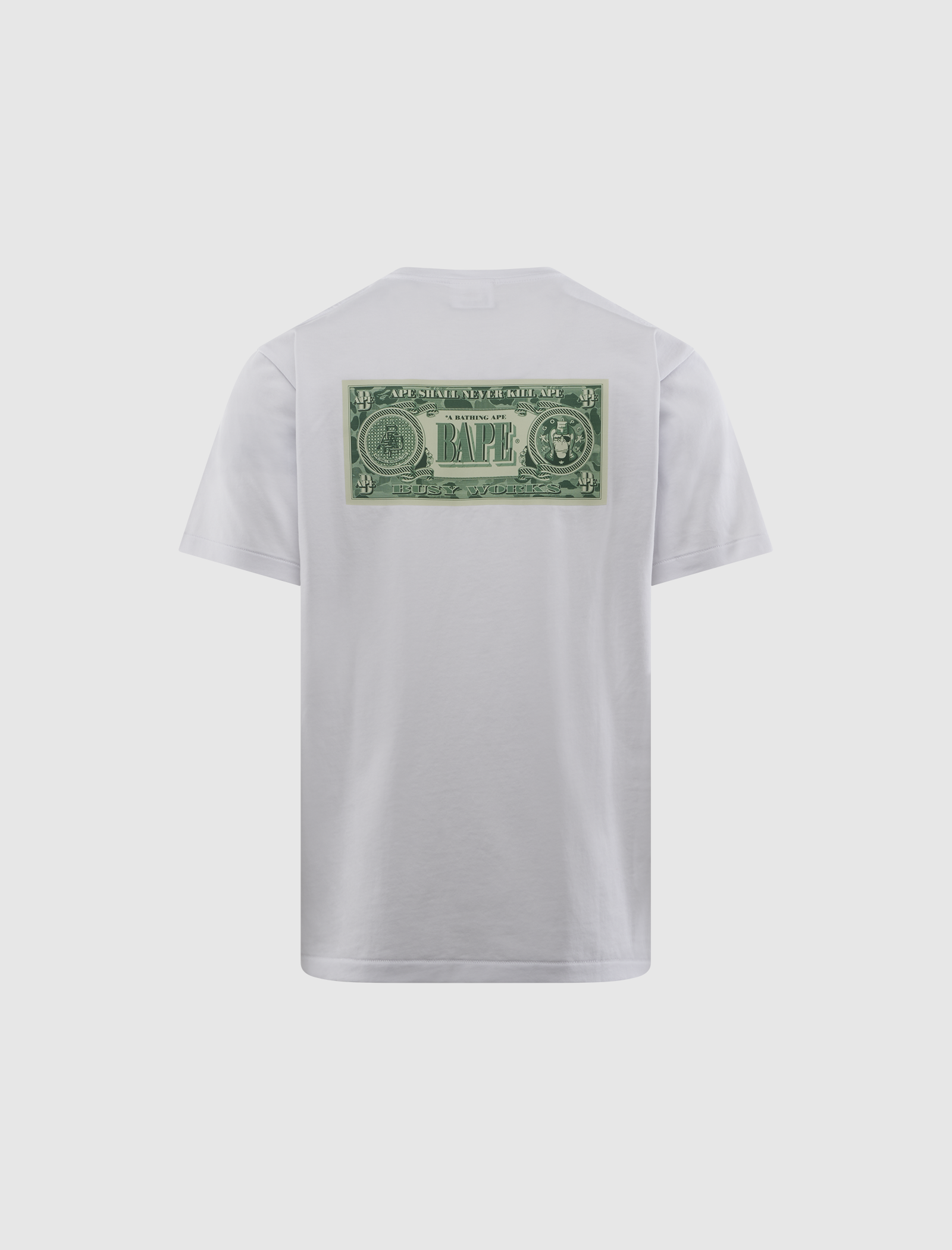 Banknote Tee A bathing ape – Гарантія оригінальності – детальний вид
