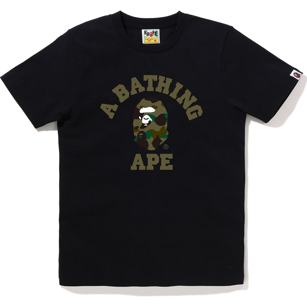 1st Camo College Tee Ladies A bathing ape – Гарантія оригінальності – збільшений вид