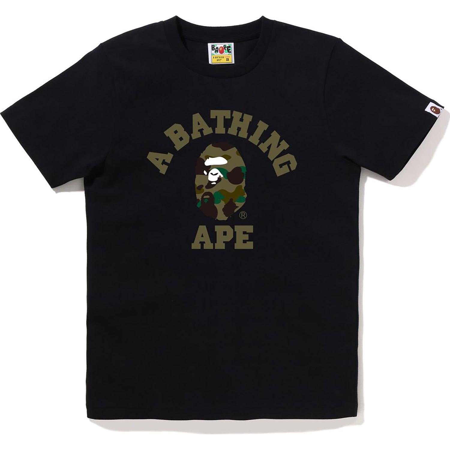 1st Camo College Tee Ladies A bathing ape – Гарантія оригінальності – збільшений вид