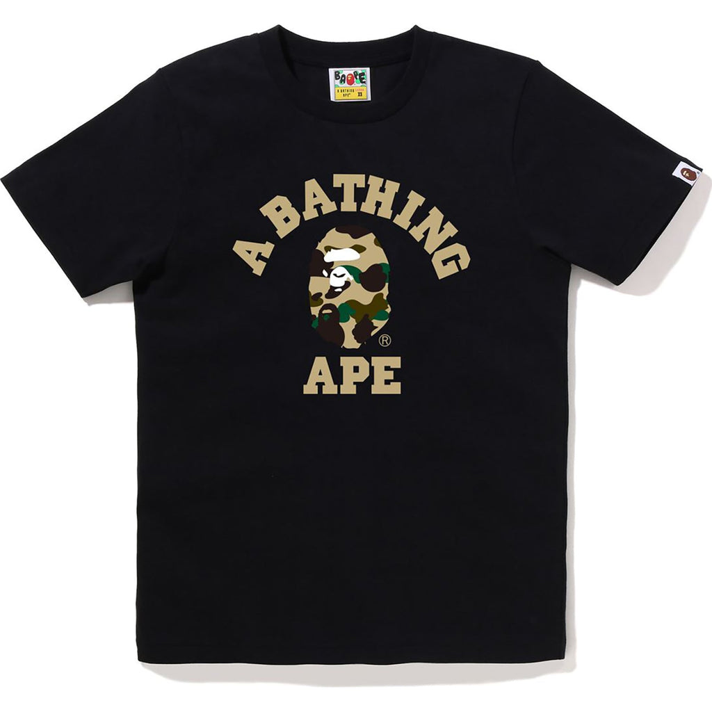 1st Camo College Tee Ladies A bathing ape – Гарантія оригінальності – детальний вид