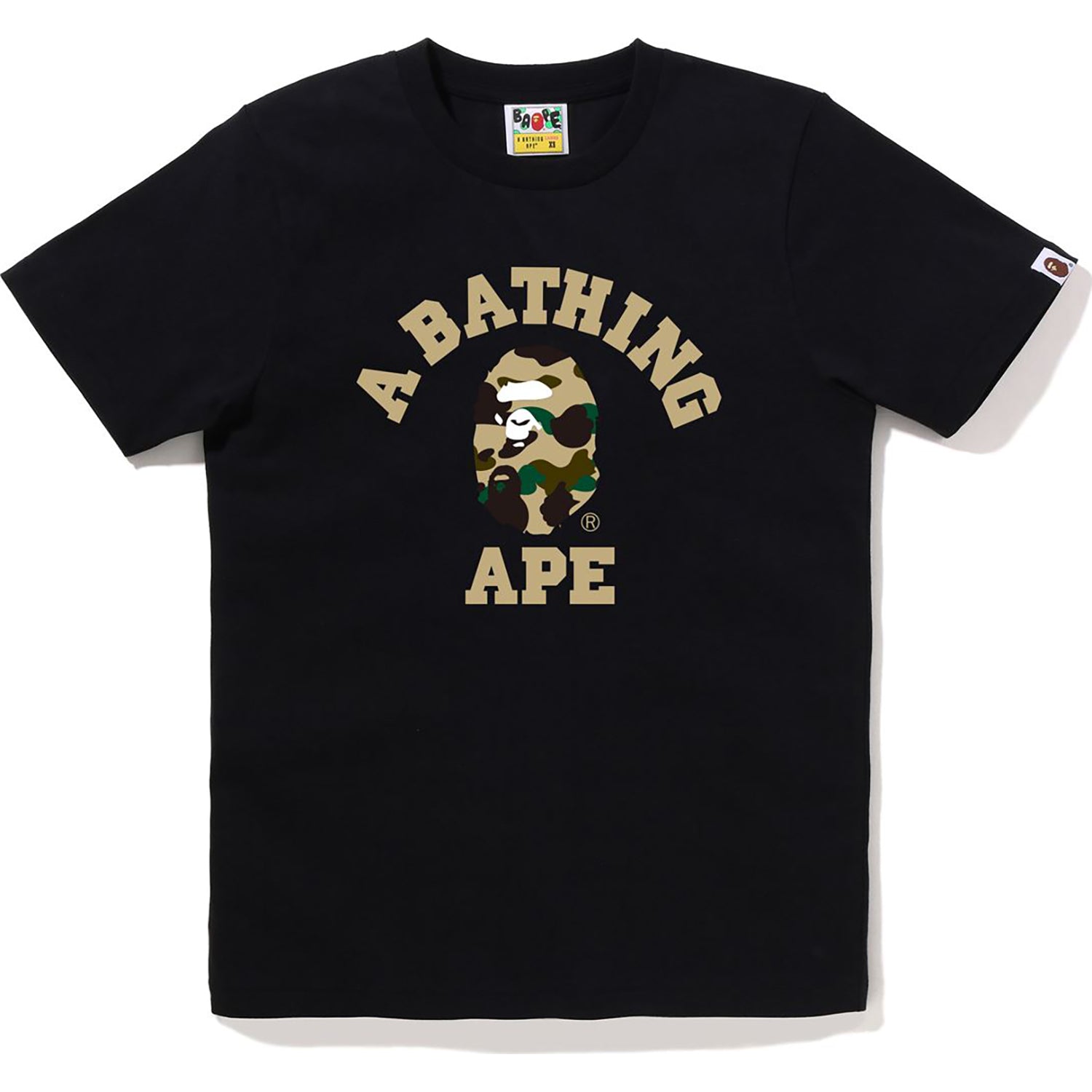 1st Camo College Tee Ladies A bathing ape – Гарантія оригінальності – детальний вид