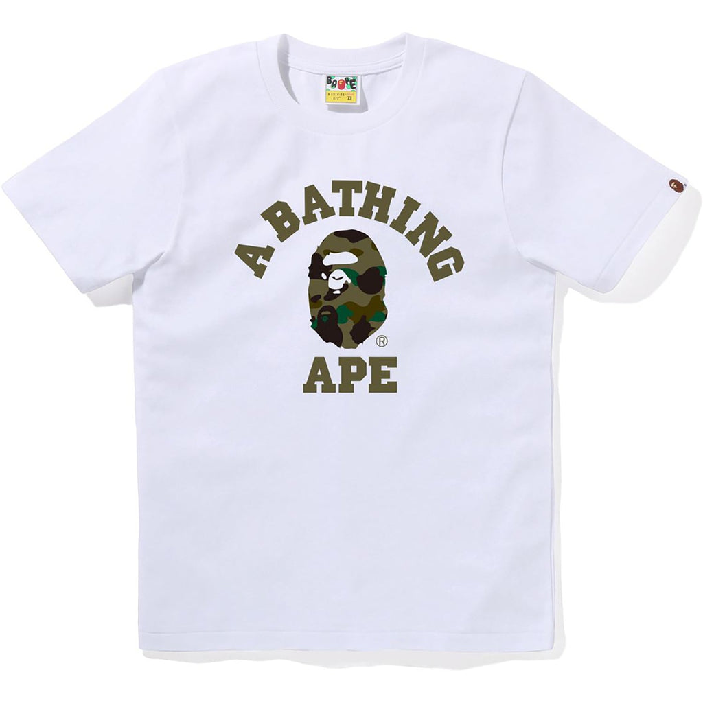1st Camo College Tee Ladies A bathing ape – Гарантія оригінальності – вид ззаду