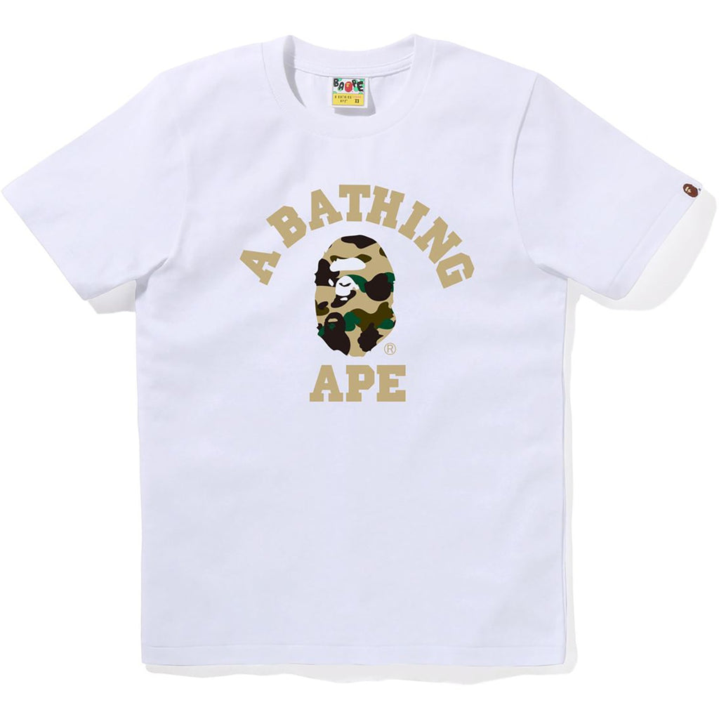 1st Camo College Tee Ladies A bathing ape – Гарантія оригінальності – боковий вид