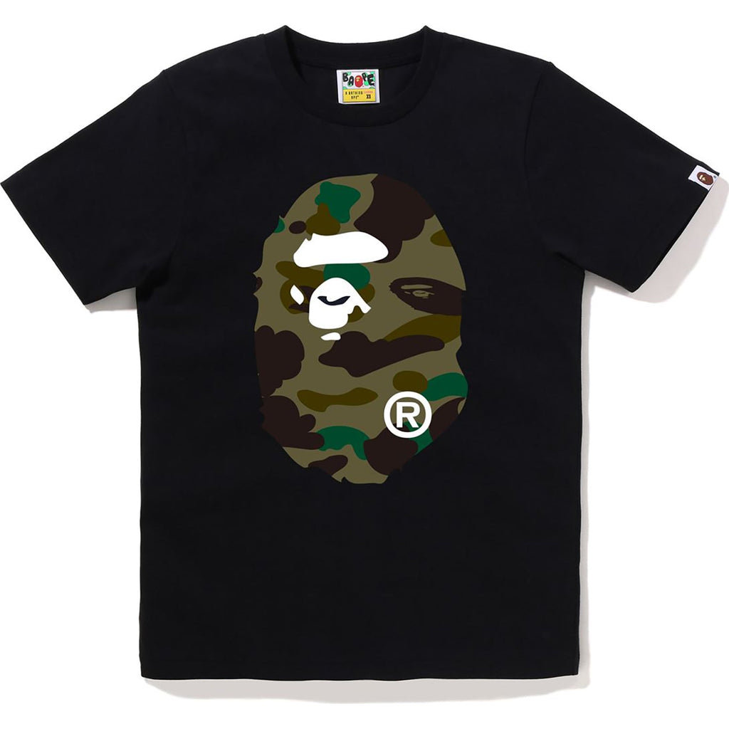 1st Camo Big Ape Head Tee Ladies A bathing ape – Гарантія оригінальності – вид ззаду