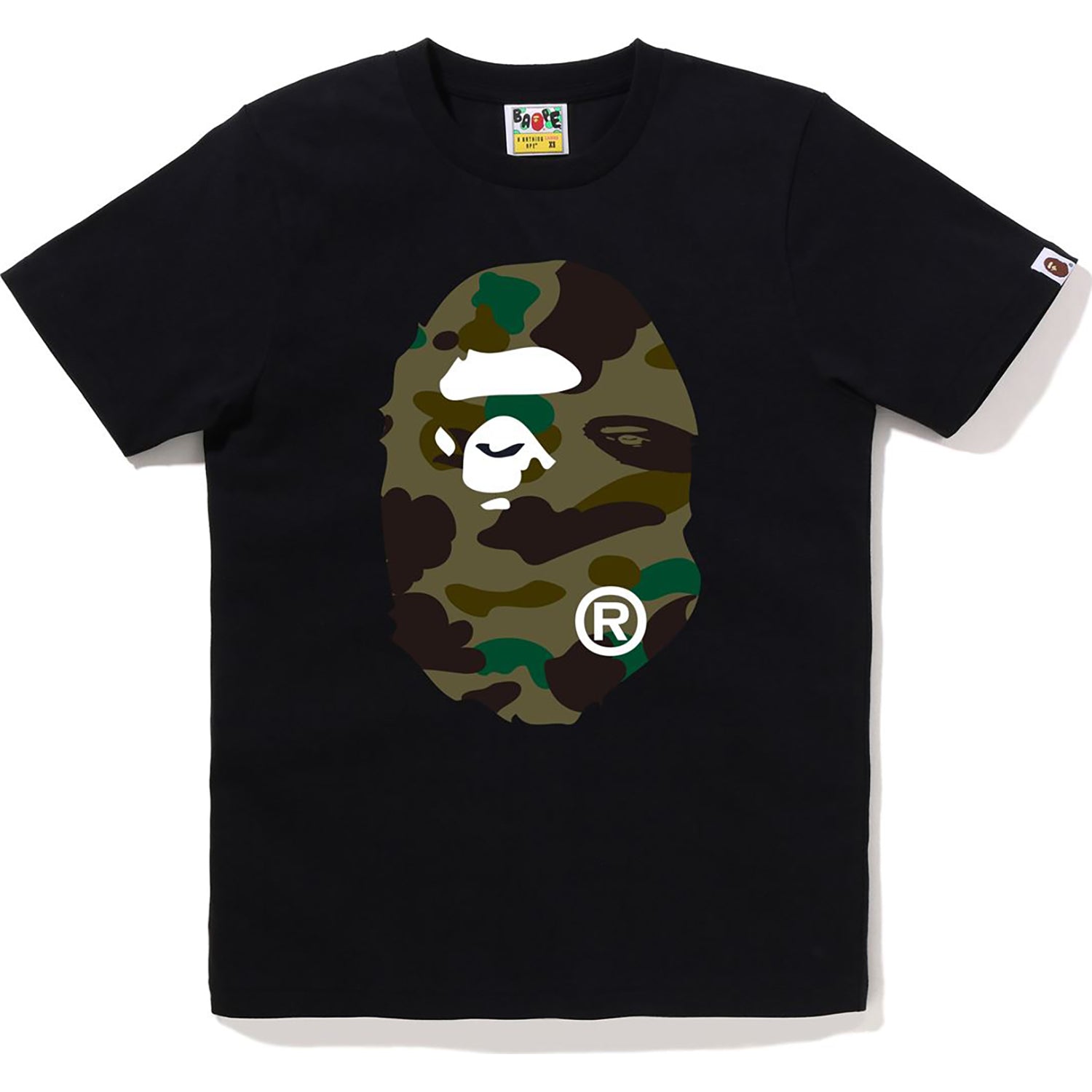 1st Camo Big Ape Head Tee Ladies A bathing ape – Гарантія оригінальності – вид ззаду
