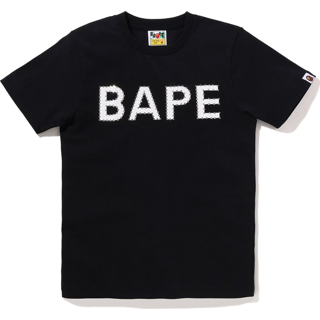 Оригінальна Crystal Stone Bape Logo Tee Ladies A bathing ape – боковий вид