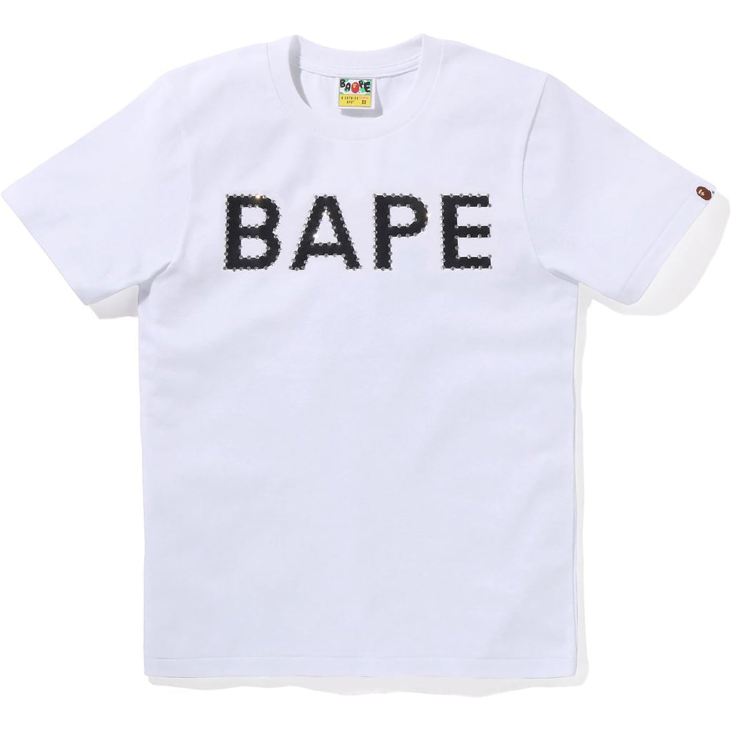 Оригінальна Crystal Stone Bape Logo Tee Ladies A bathing ape – детальний вид