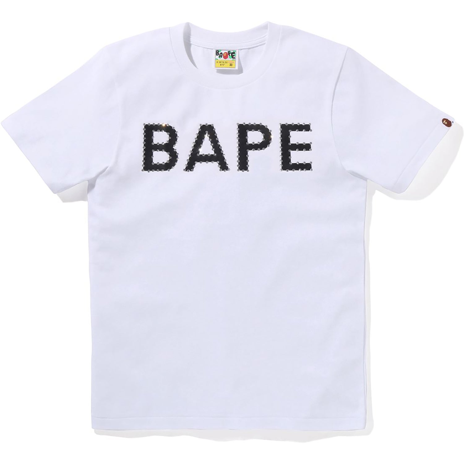 Оригінальна Crystal Stone Bape Logo Tee Ladies A bathing ape – детальний вид