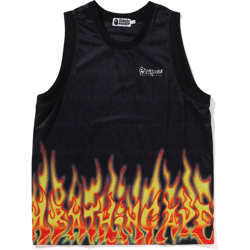 Flame Mesh Vest Mens A bathing ape оригінал – Купити в Україні – збільшений вид