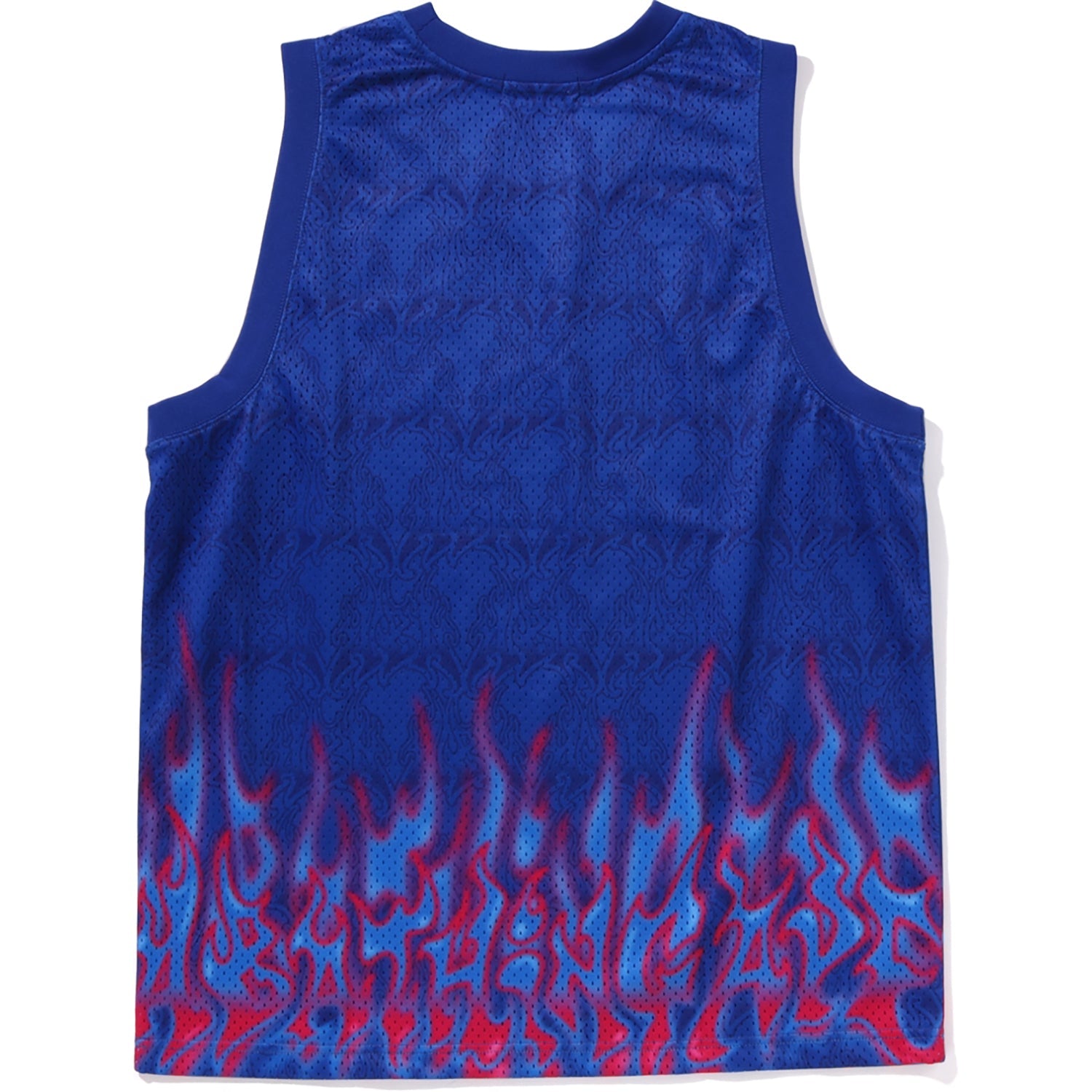 Flame Mesh Vest Mens A bathing ape оригінал – Купити в Україні – вид ззаду
