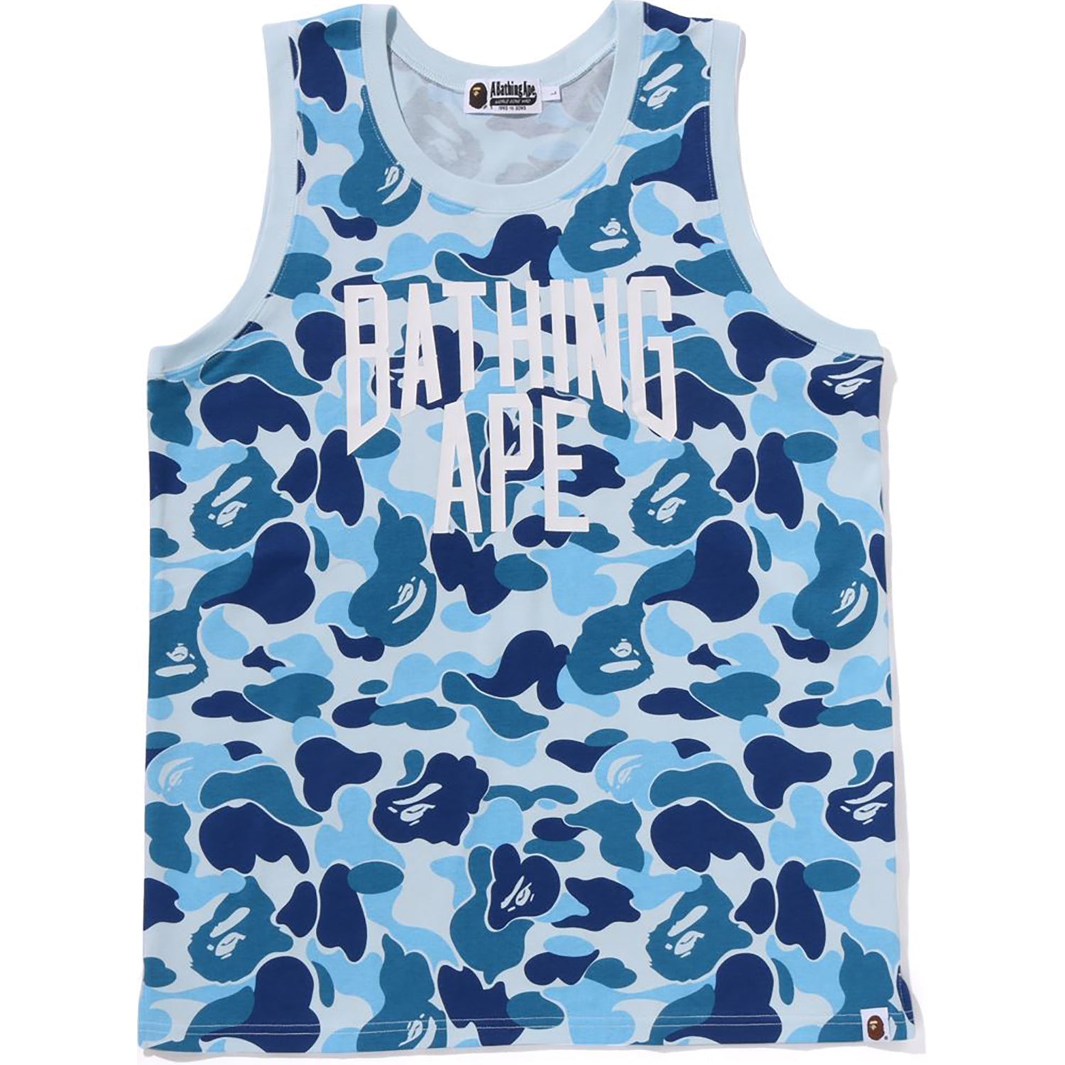 Abc Camo Nyc Logo Tank Top Mens A bathing ape – Гарантія оригінальності – боковий вид