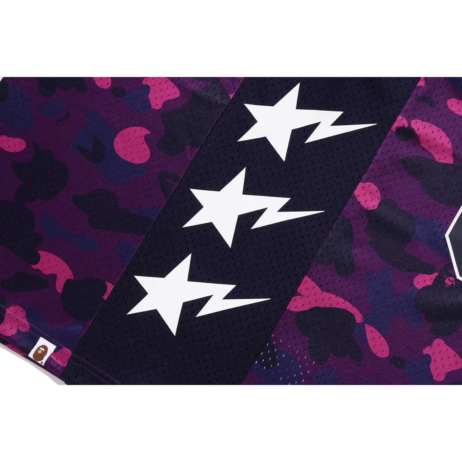 Color Camo Mesh Multi Logo Relaxed Fit Tank Top Mens A bathing ape – Гарантія оригінальності – детальний вид