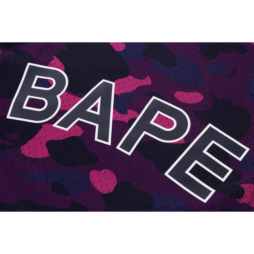 Color Camo Mesh Multi Logo Relaxed Fit Tank Top Mens A bathing ape – Гарантія оригінальності – збільшений вид